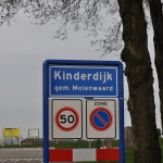 標識、町の中の制限速度は50km