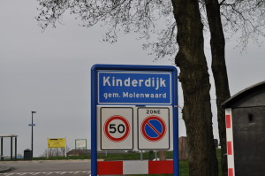 標識、町の中の制限速度は50km