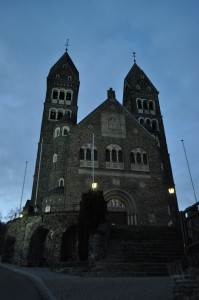 クレルボー城向かいの教会